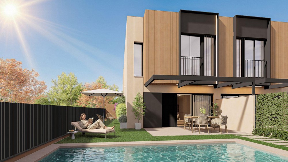 Chalet de obra nueva con piscina en Guadalupe, Murcia