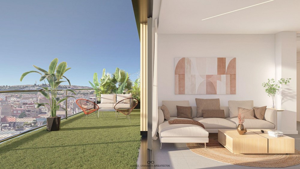 Vivir en Guadalupe, Murcia: vivienda con terraza