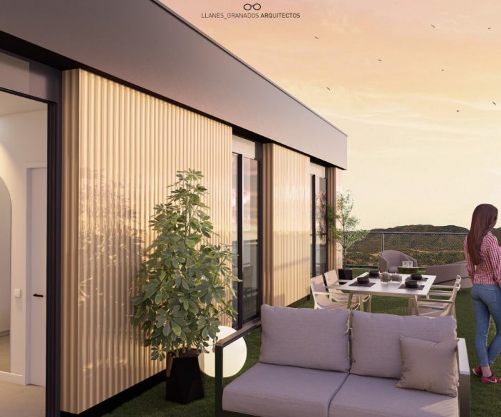 Infografía Terraza 01 (Mediana)